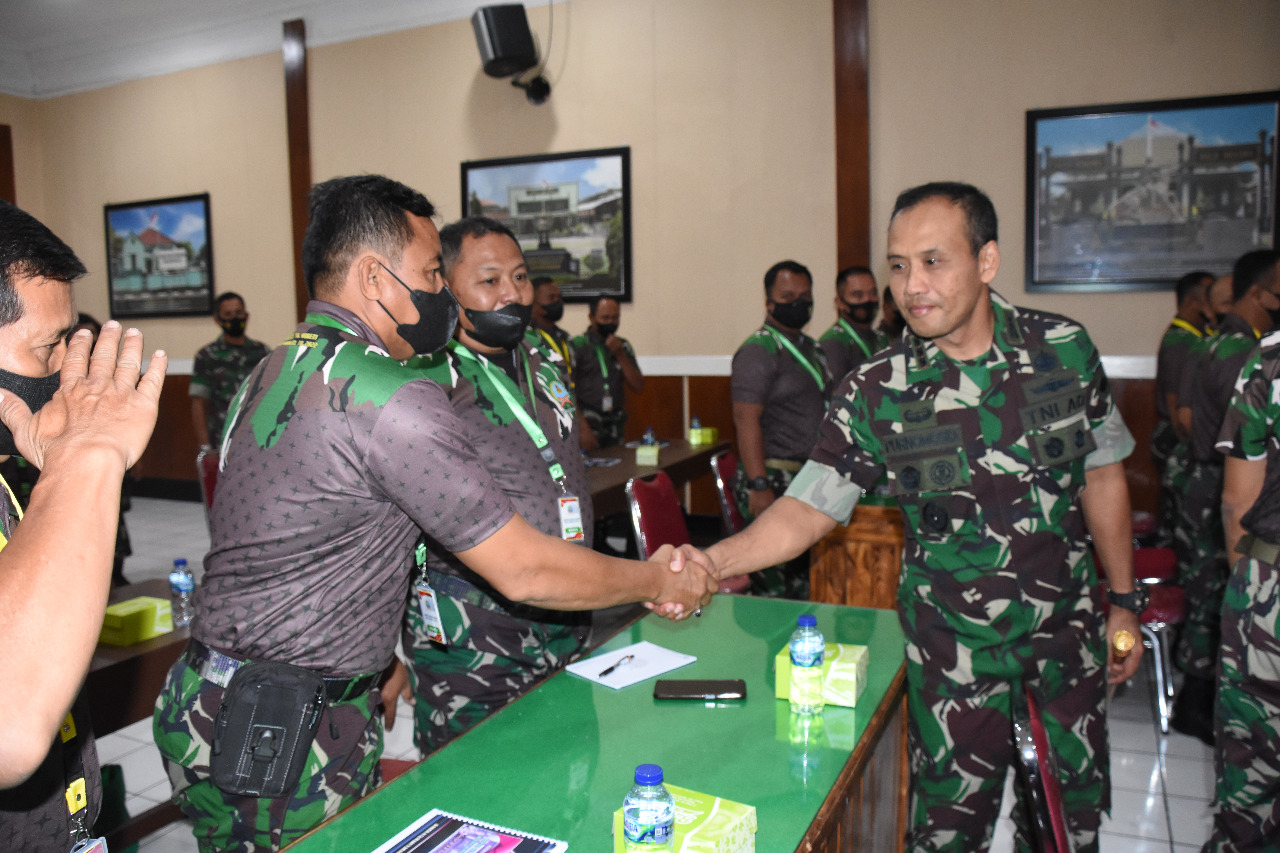 Danrem 073/Makutarama Buka Kegiatan Bimbingan Teknis Tingkat Korem Bidang Wanwil